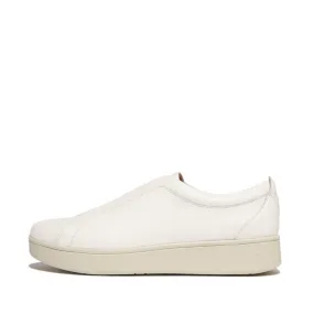 รองเท้าผ้าใบ ผู้หญิง รุ่น RALLY ELASTIC TUMBLED-LEATHER SLIP-ON TRAINERS