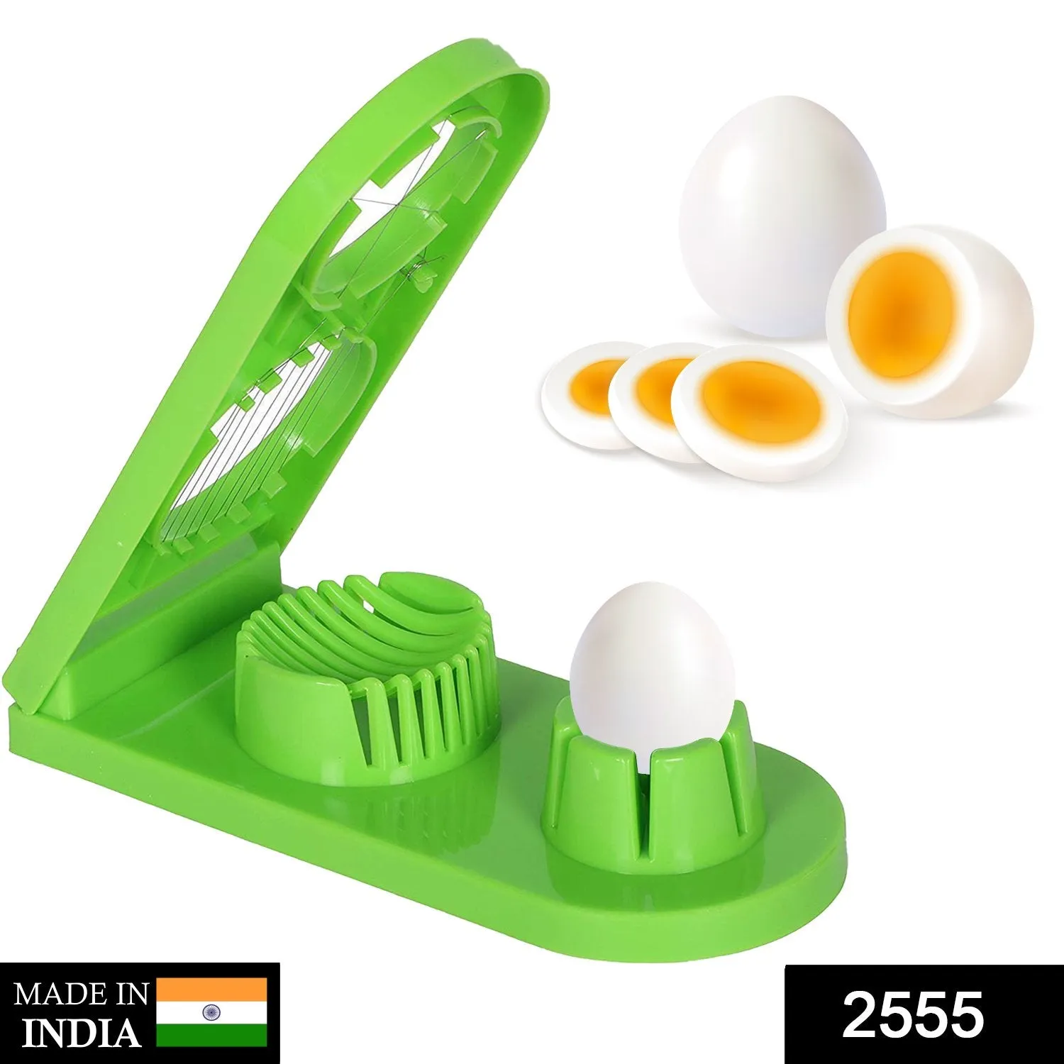 2555 Multi-Segment 2 in 1 Egg Cutter / Slicer