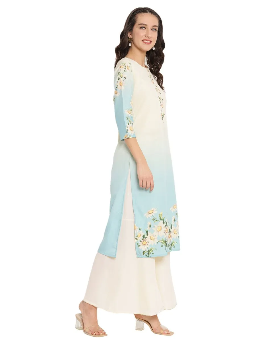 Ahalyaa Printed Sharara Kurta Dupatta Set