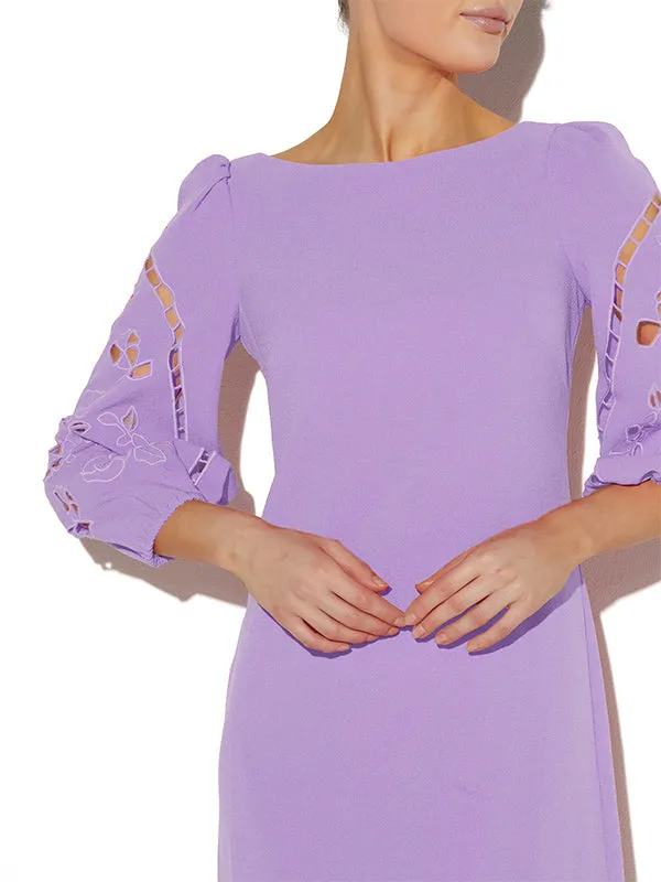 Annie Lavender Shift Dress