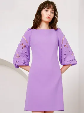 Annie Lavender Shift Dress