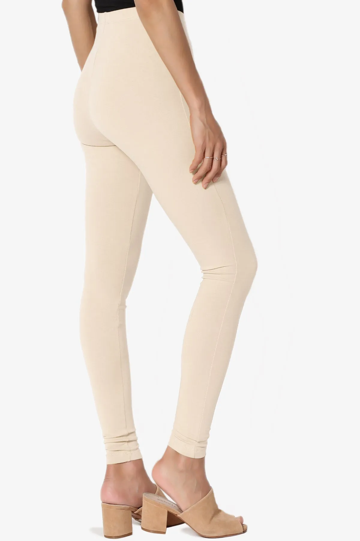 Ansley Luxe Cotton Ankle Leggings