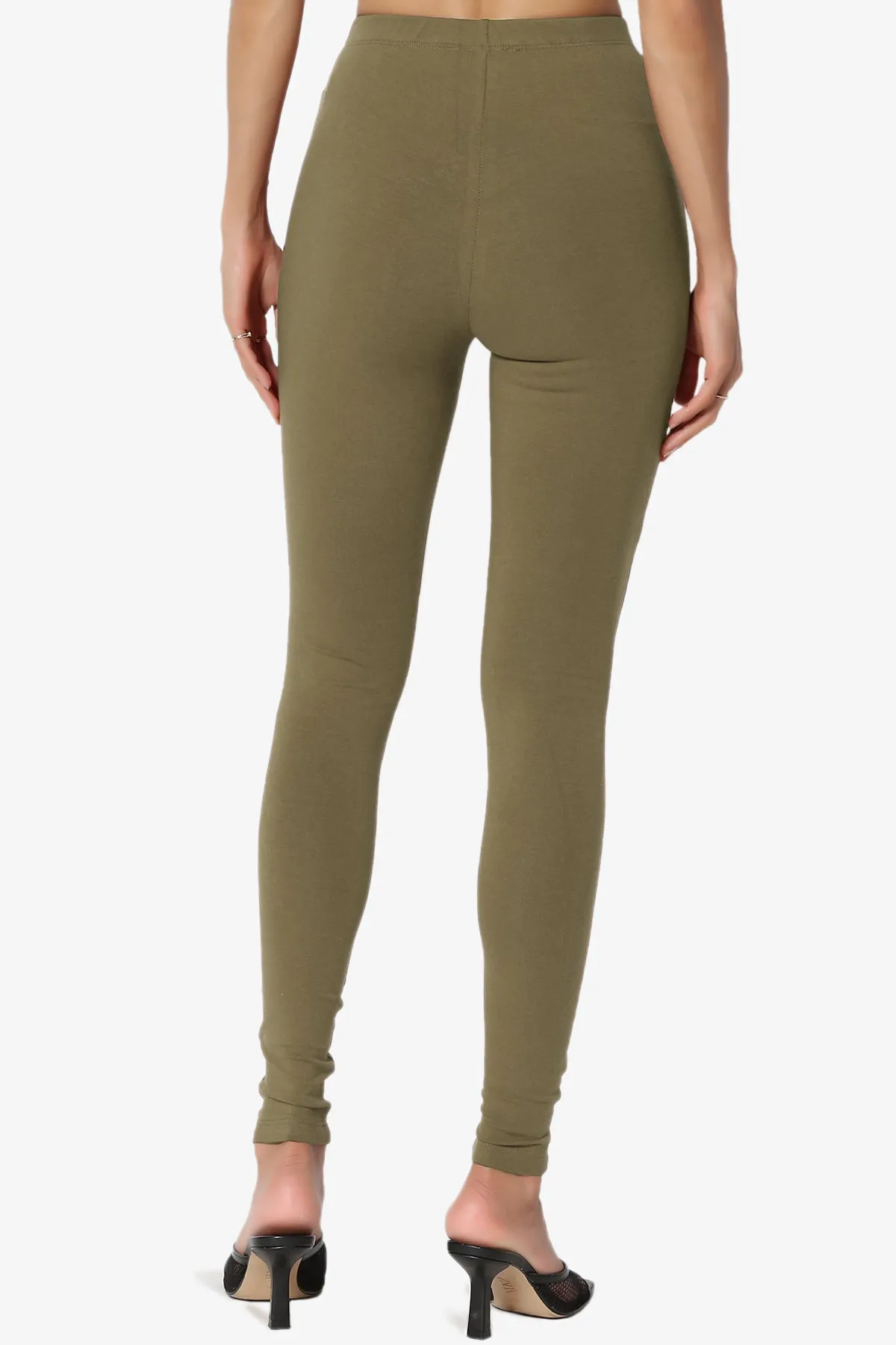 Ansley Luxe Cotton Ankle Leggings