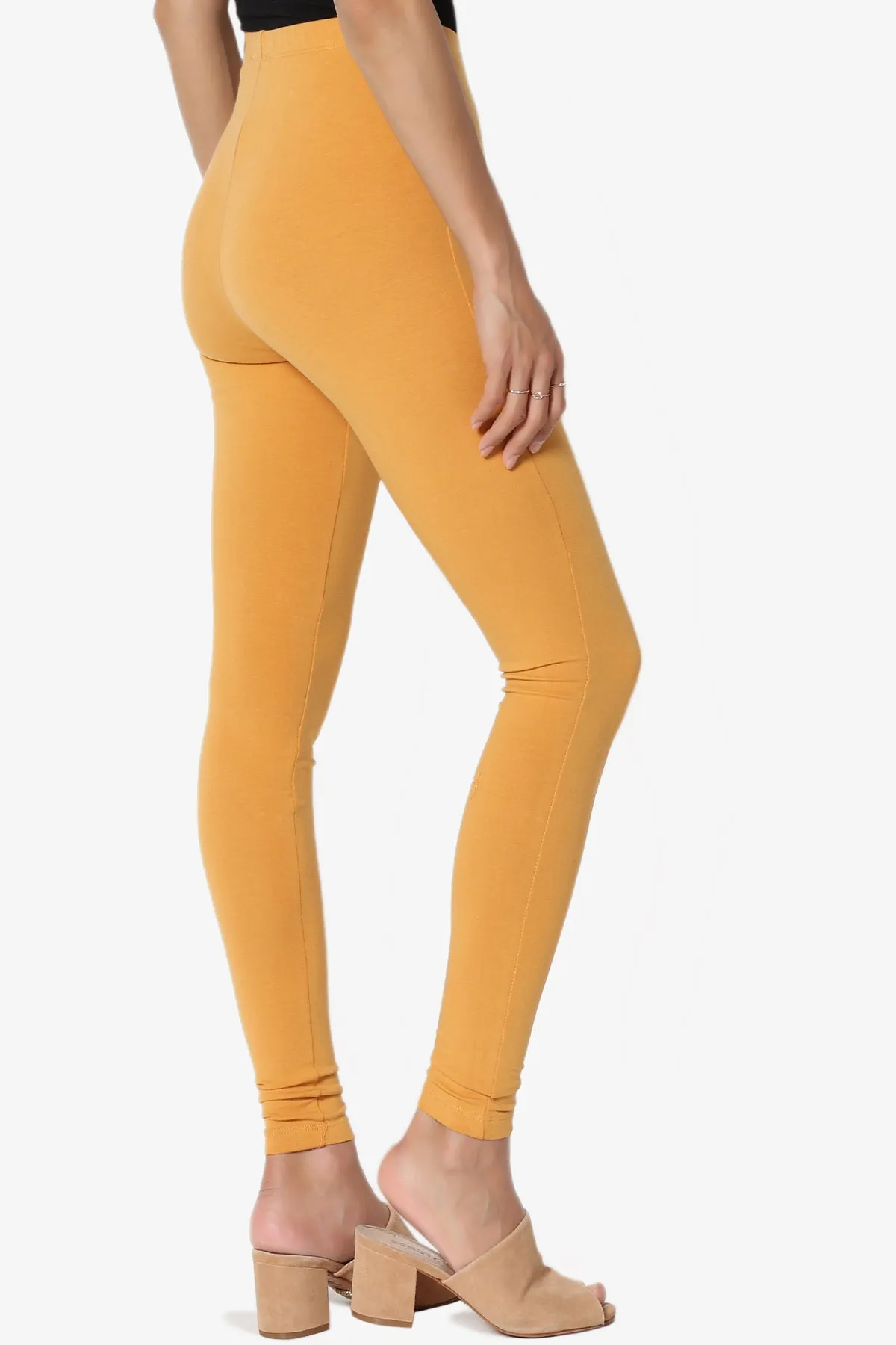 Ansley Luxe Cotton Ankle Leggings