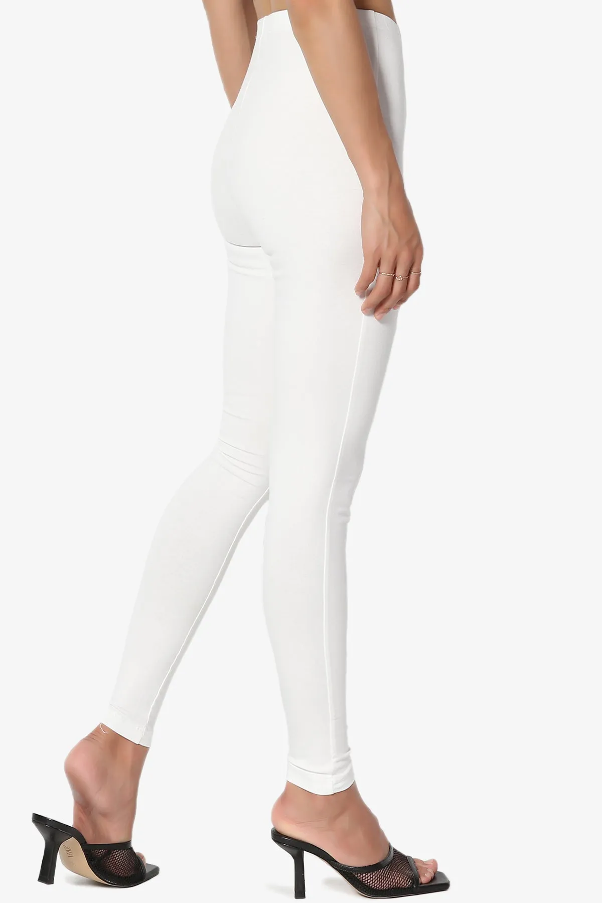 Ansley Luxe Cotton Ankle Leggings