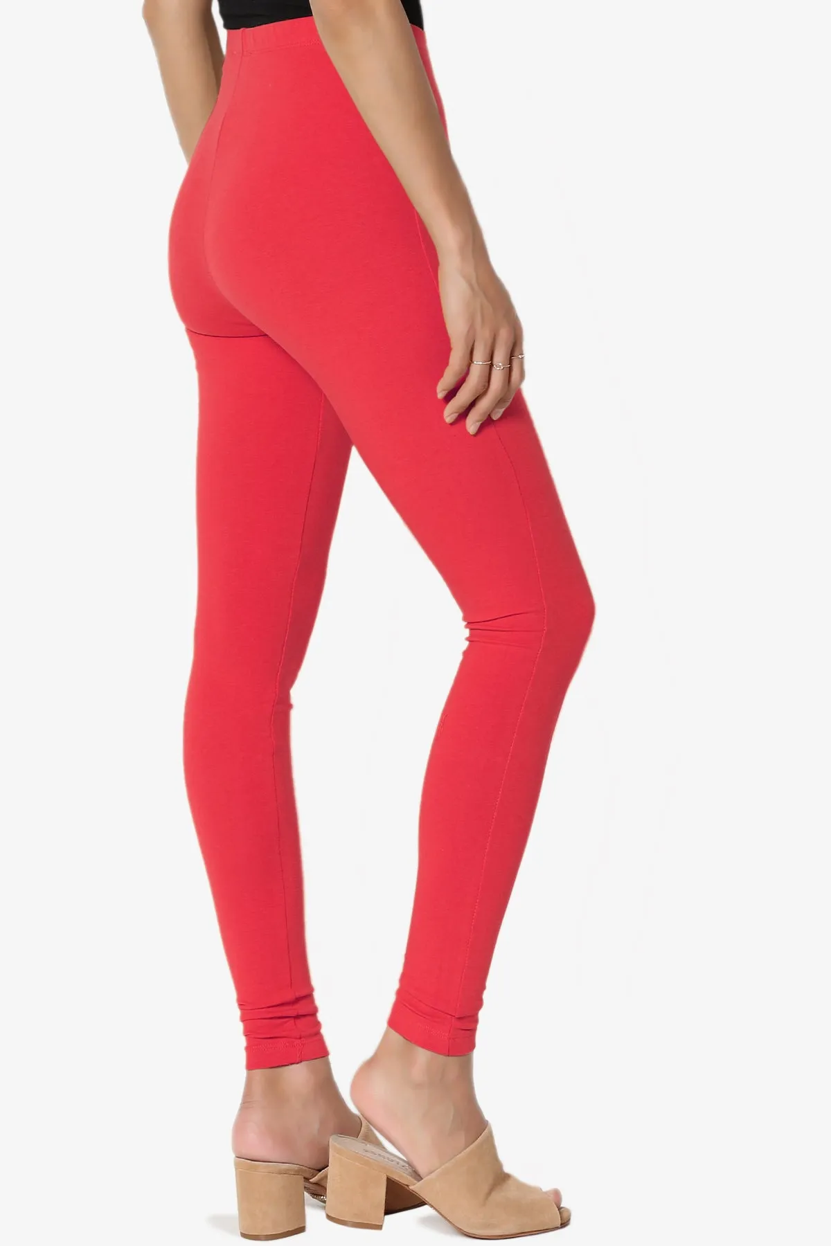 Ansley Luxe Cotton Ankle Leggings