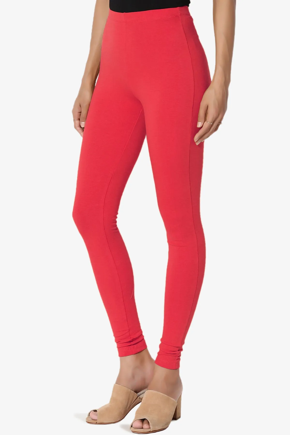 Ansley Luxe Cotton Ankle Leggings