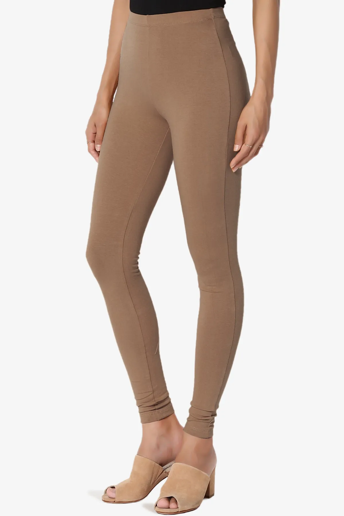 Ansley Luxe Cotton Ankle Leggings