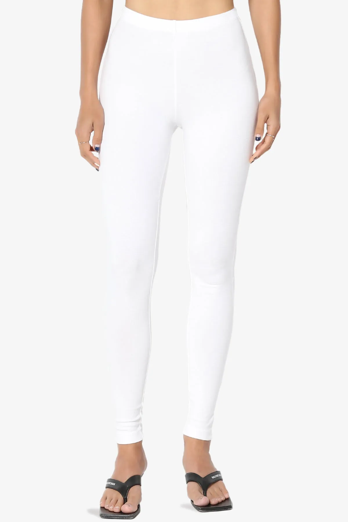 Ansley Luxe Cotton Ankle Leggings