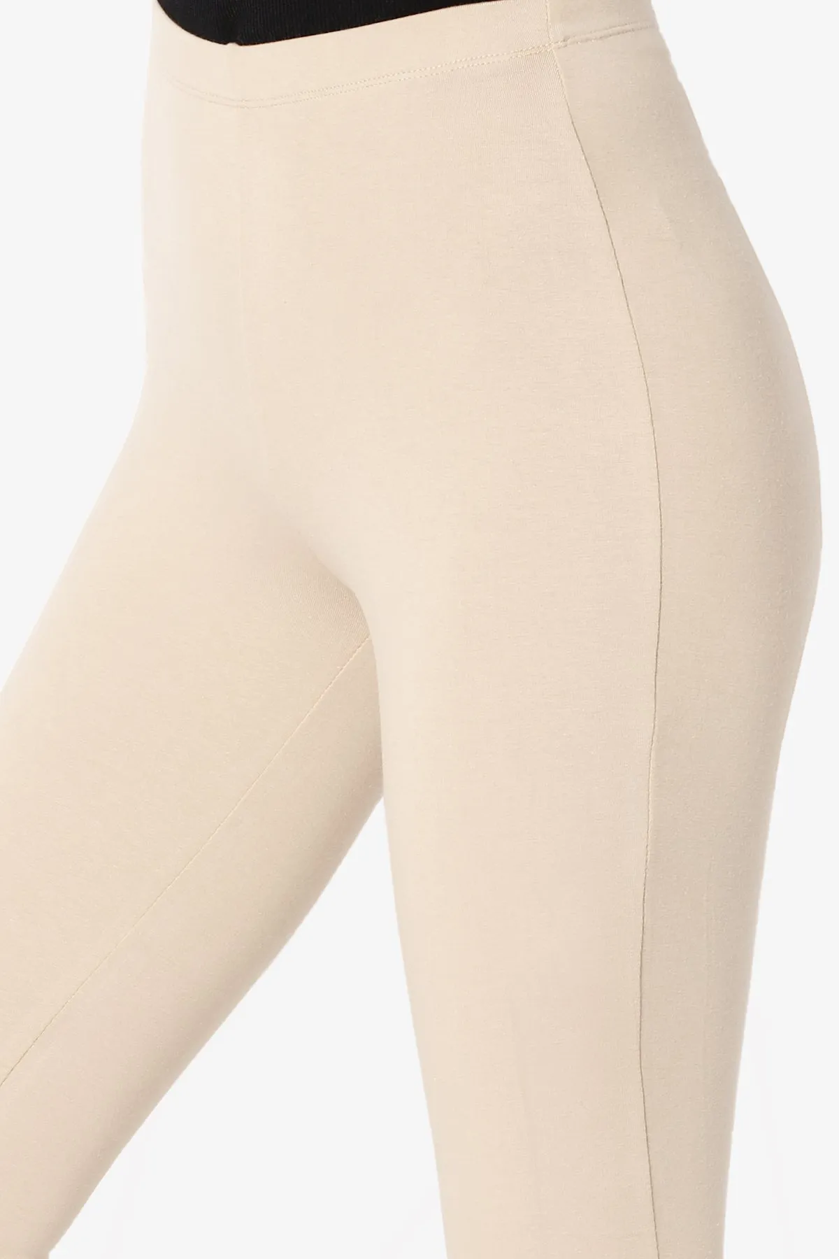 Ansley Luxe Cotton Ankle Leggings