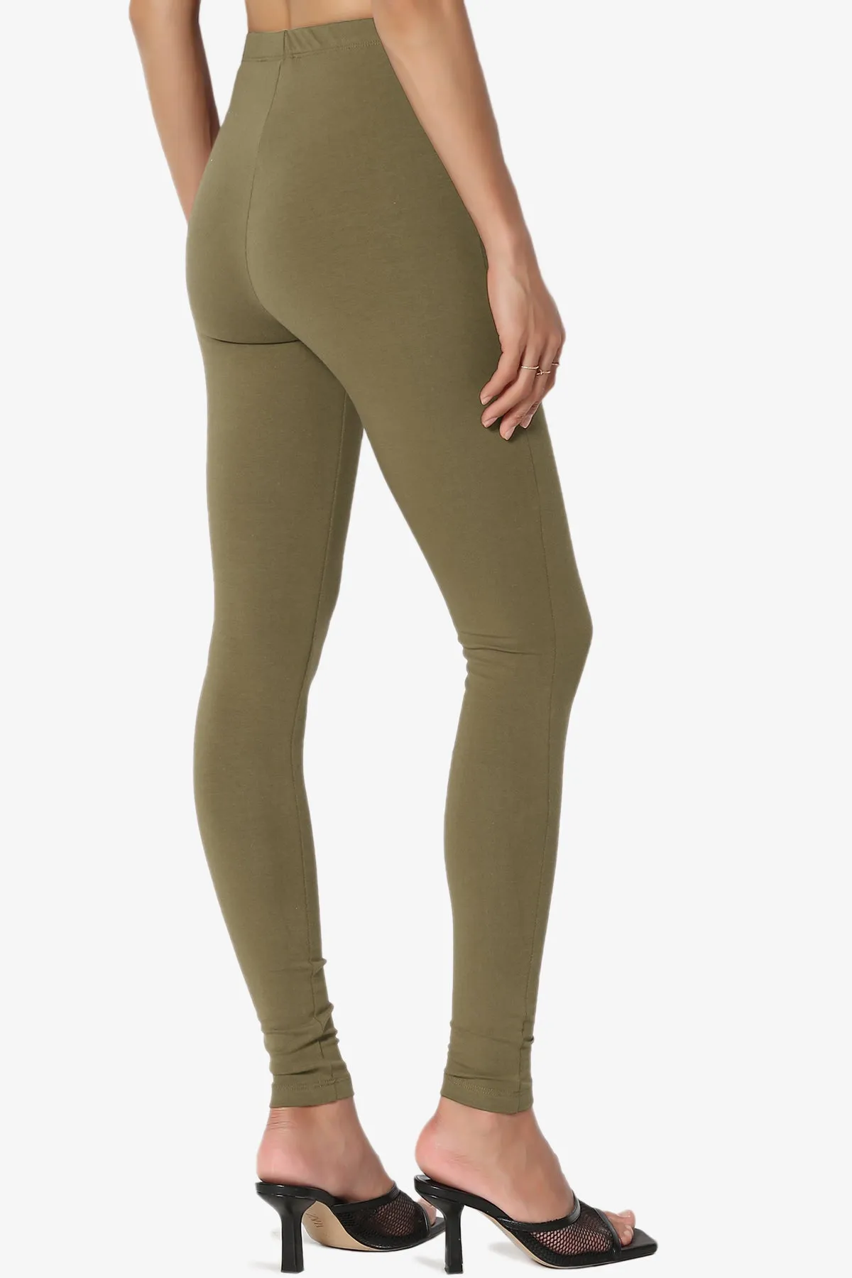 Ansley Luxe Cotton Ankle Leggings