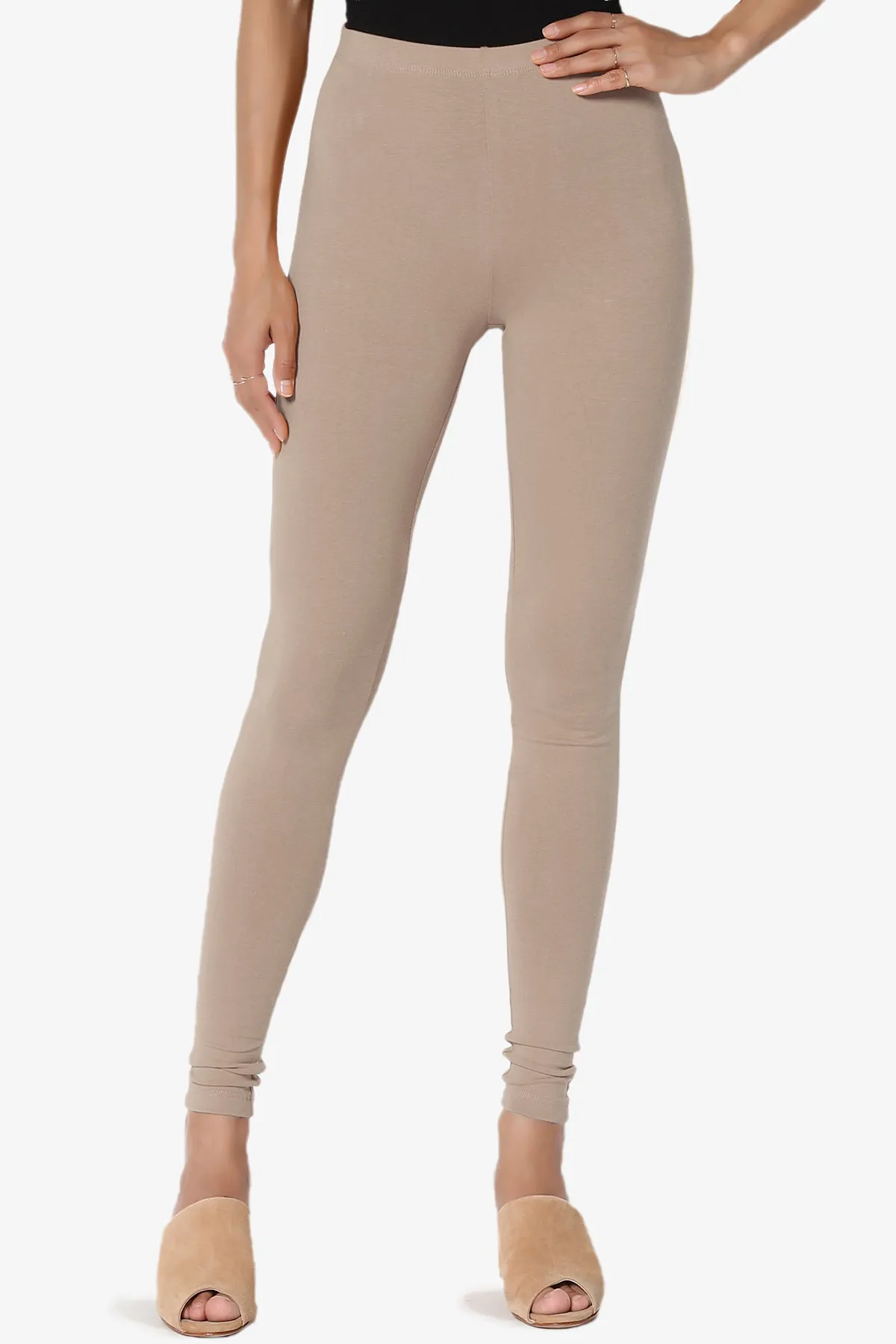 Ansley Luxe Cotton Ankle Leggings