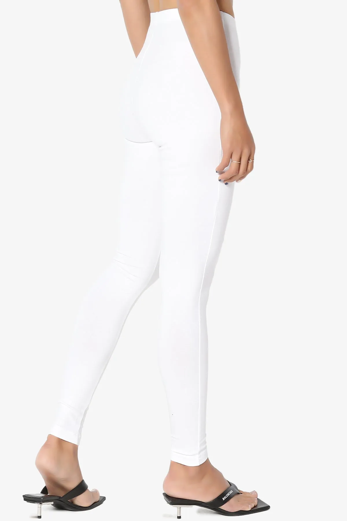 Ansley Luxe Cotton Ankle Leggings