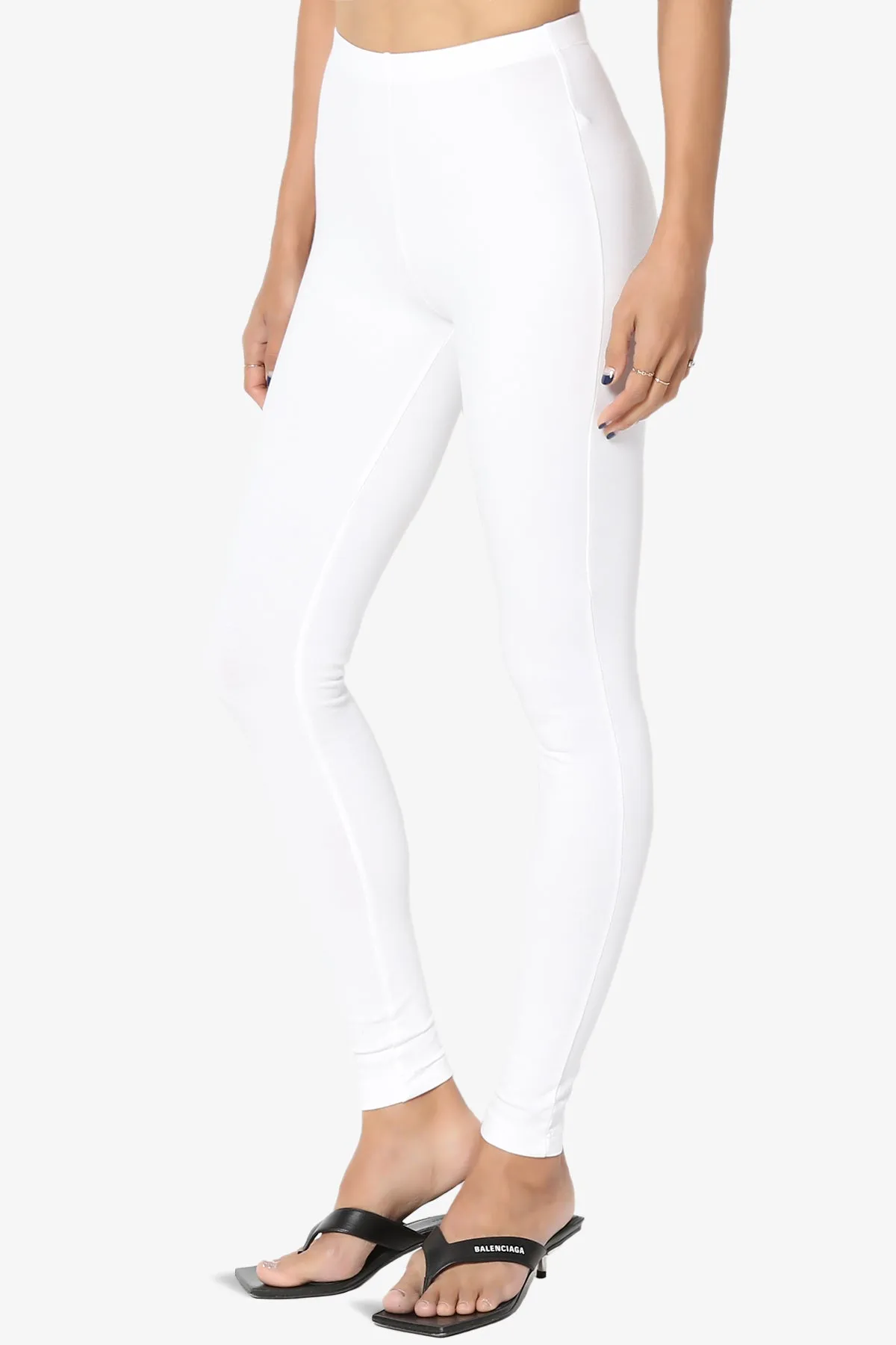 Ansley Luxe Cotton Ankle Leggings