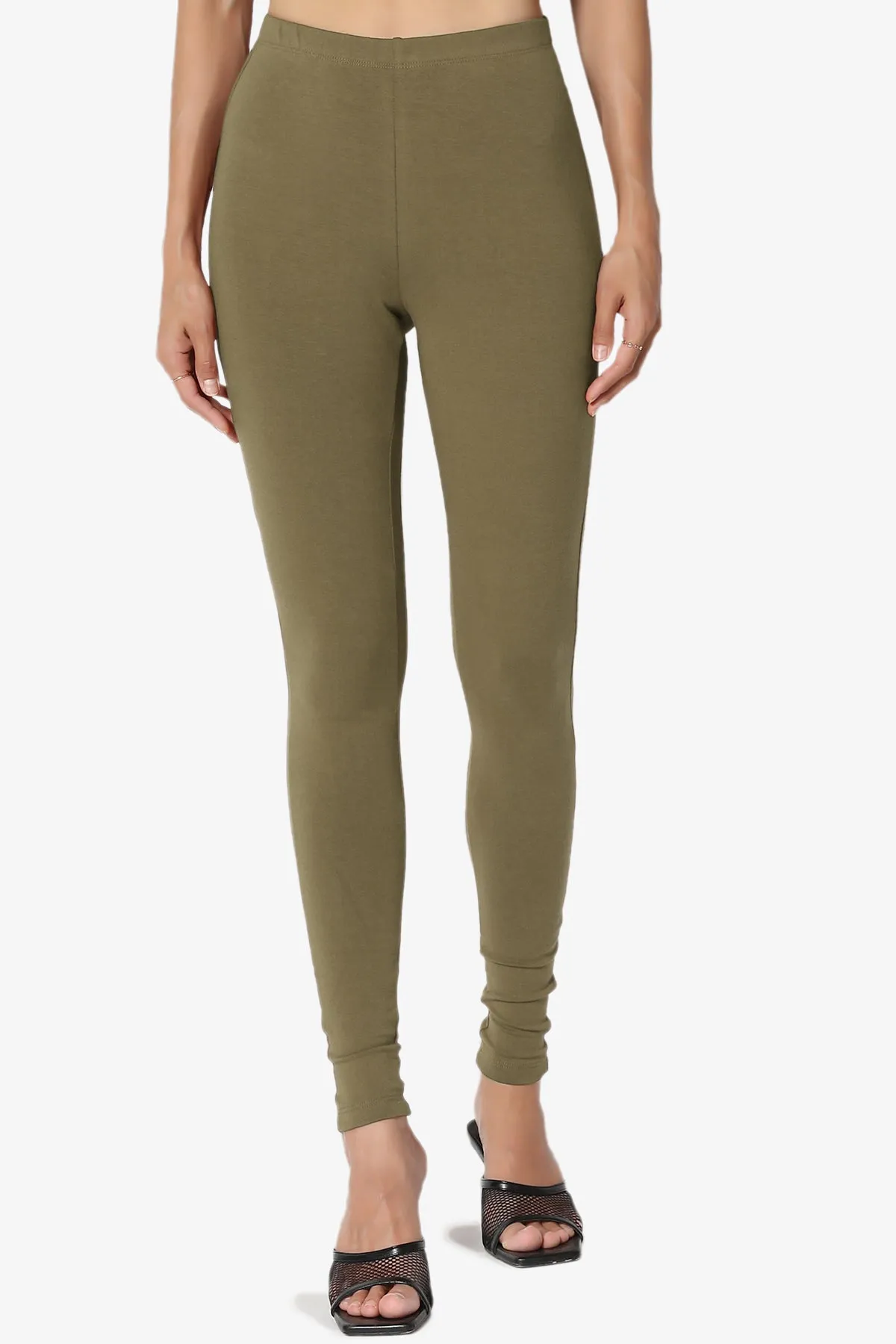 Ansley Luxe Cotton Ankle Leggings