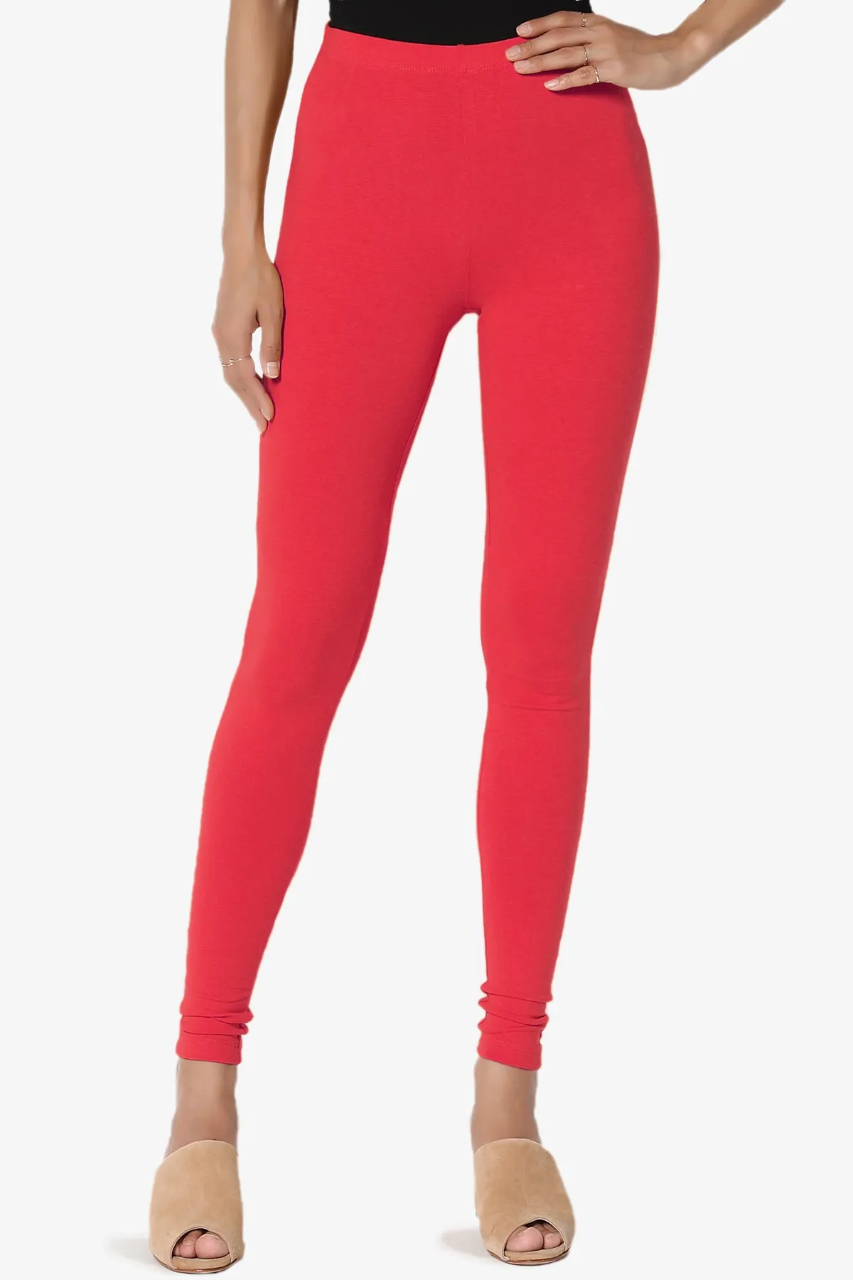 Ansley Luxe Cotton Ankle Leggings