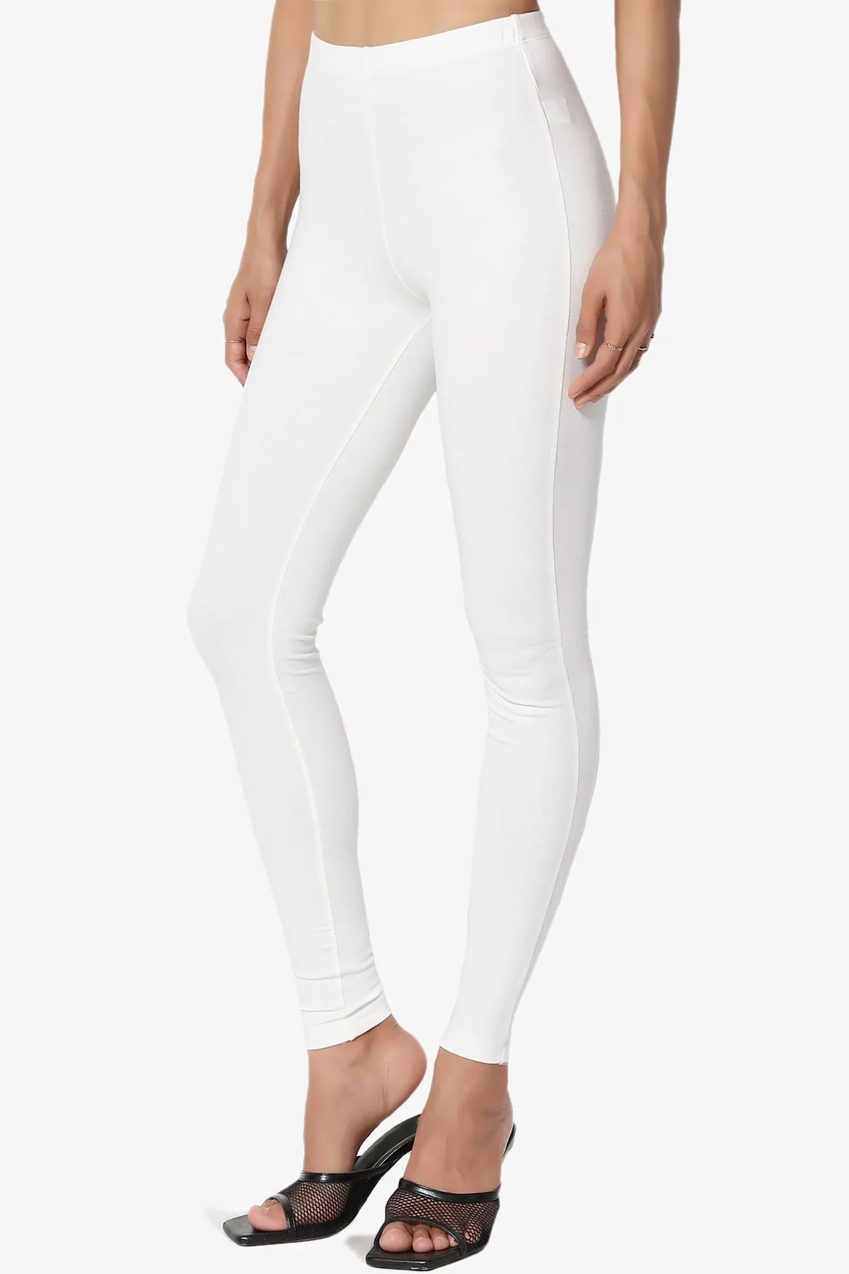 Ansley Luxe Cotton Ankle Leggings