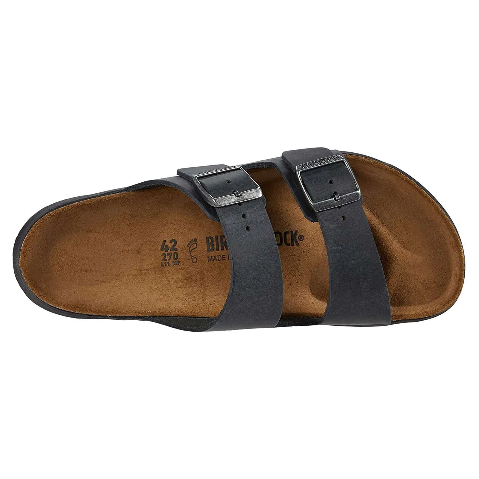 Arizona CT Oiled Nubuck Leather Men's Slide Sandals