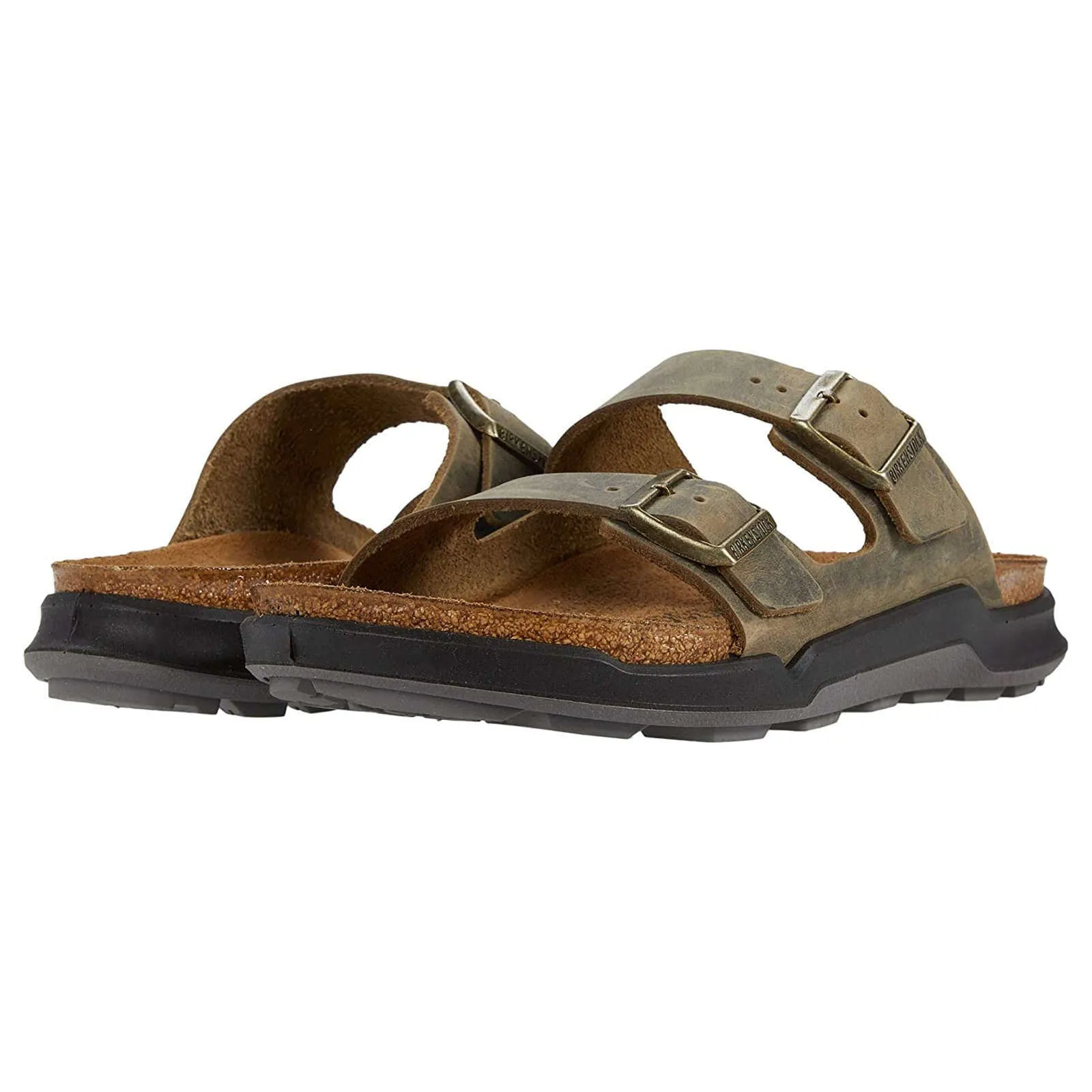 Arizona CT Oiled Nubuck Leather Men's Slide Sandals