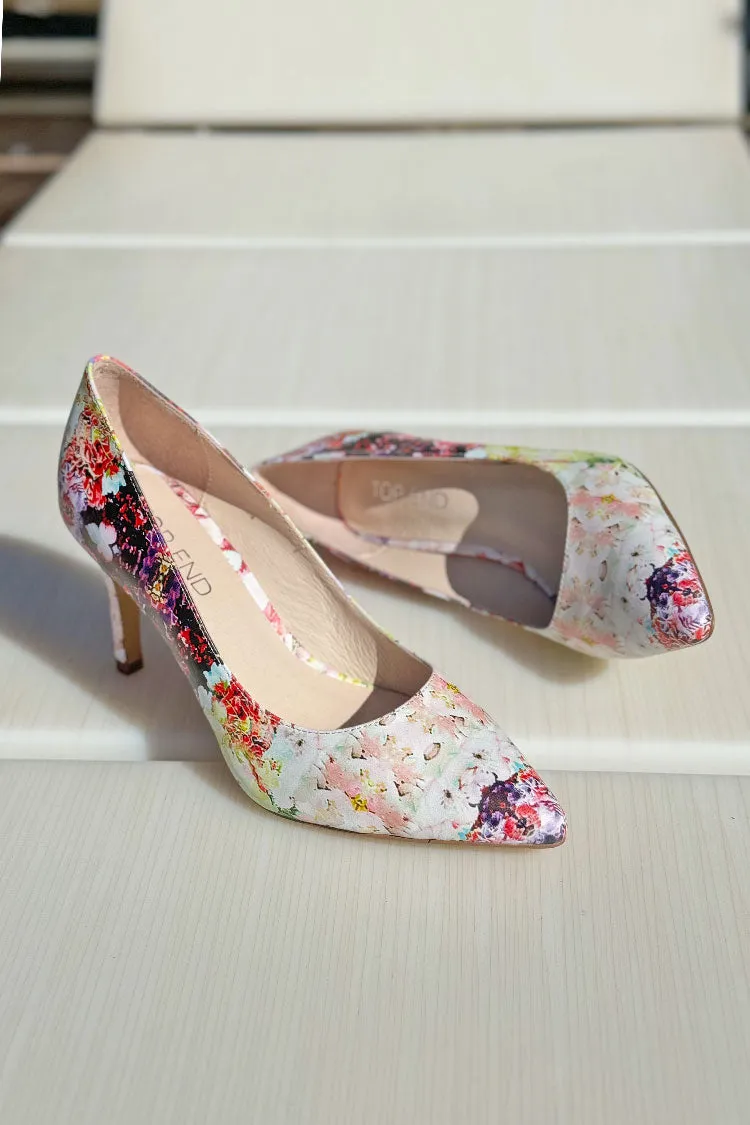 Barrios Pastel Printed Heel