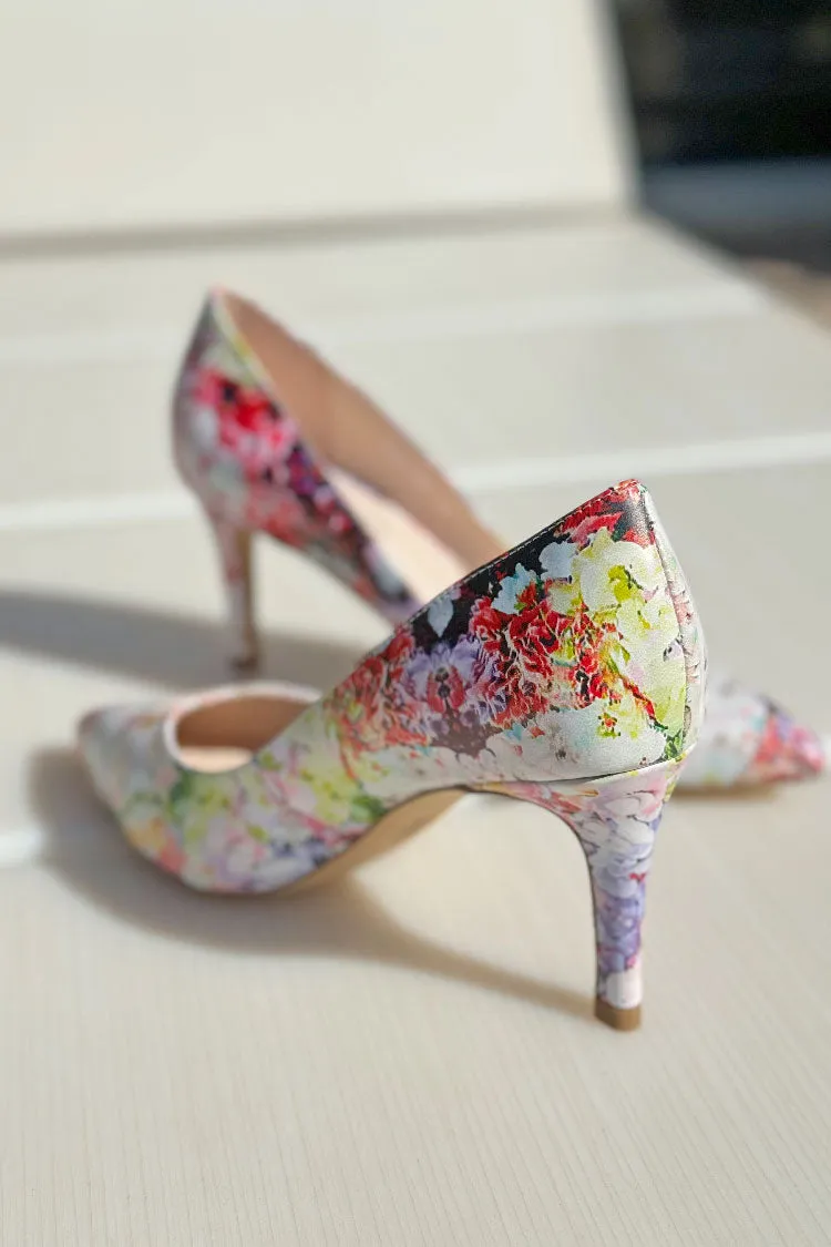 Barrios Pastel Printed Heel