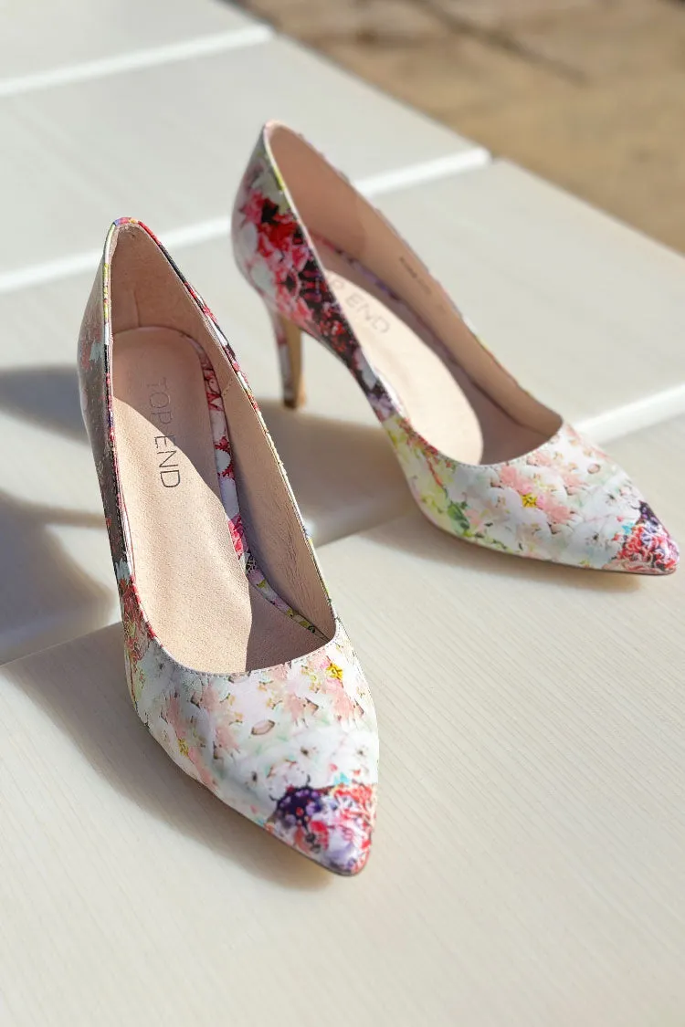 Barrios Pastel Printed Heel