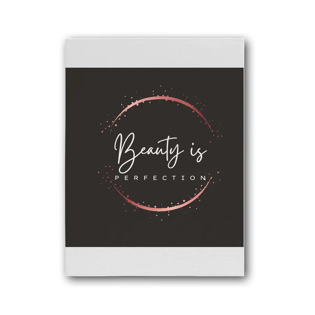 Beauty is Perfection Premium Stretched Canvas