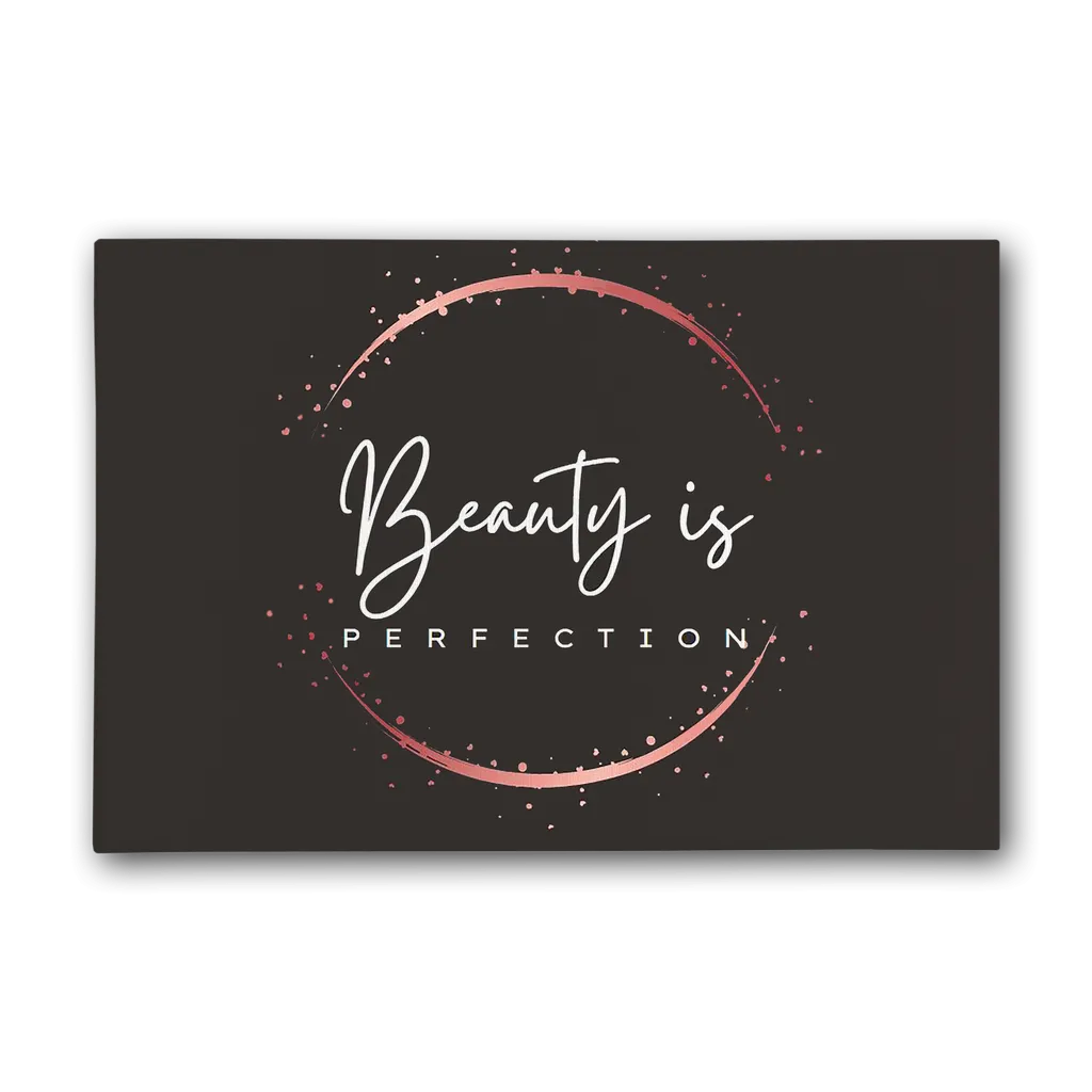 Beauty is Perfection Premium Stretched Canvas