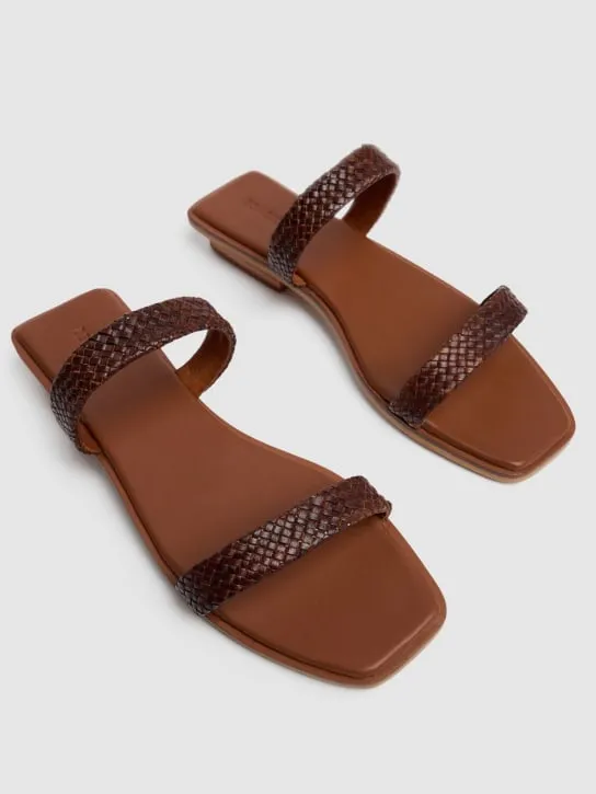 Bembien   10mm Alana leather slide sandals 