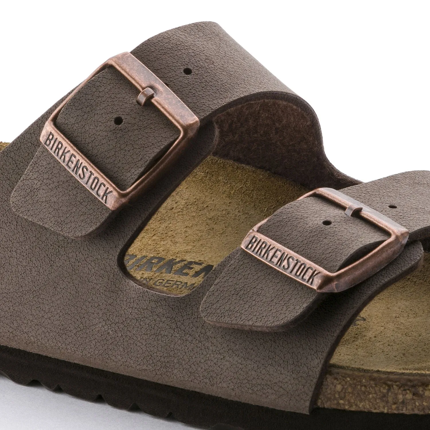 Birkenstock Arizona Birko Flor Nubuc Mocha