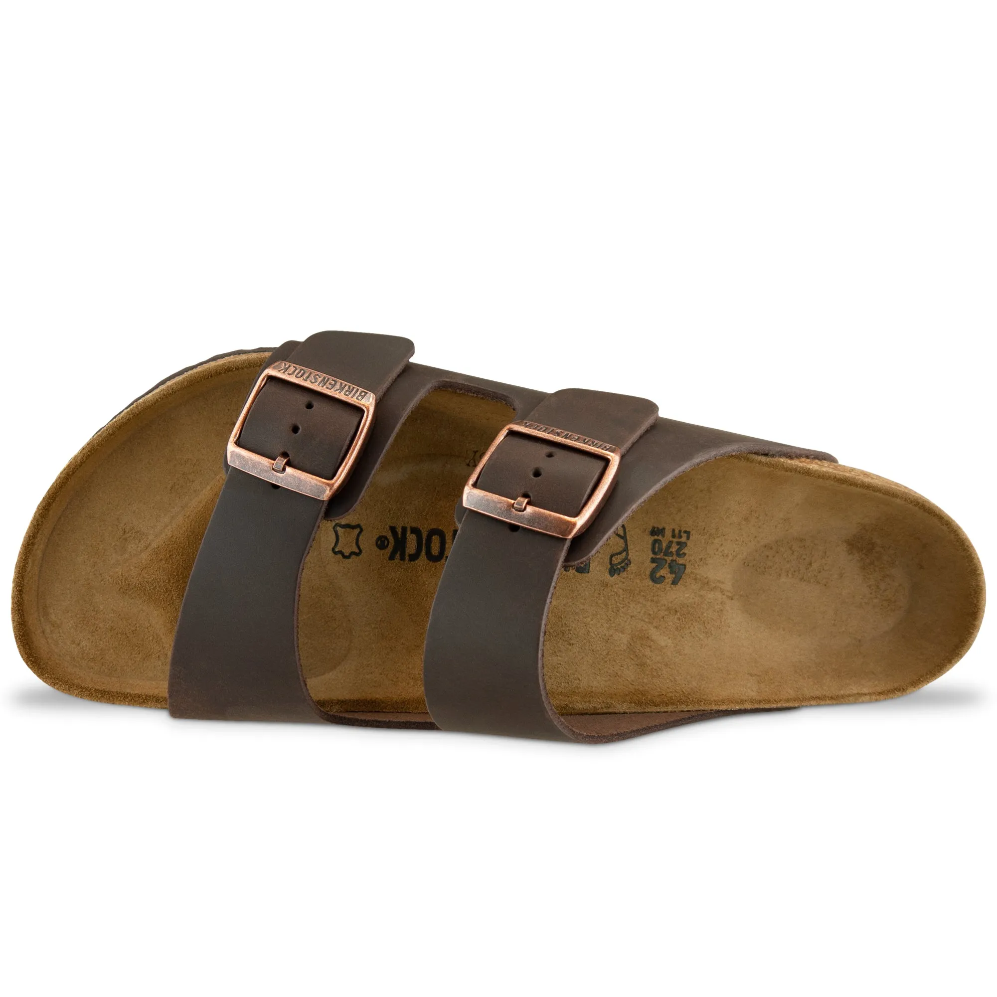 Birkenstock Arizona BS Sandals - Habana Leather