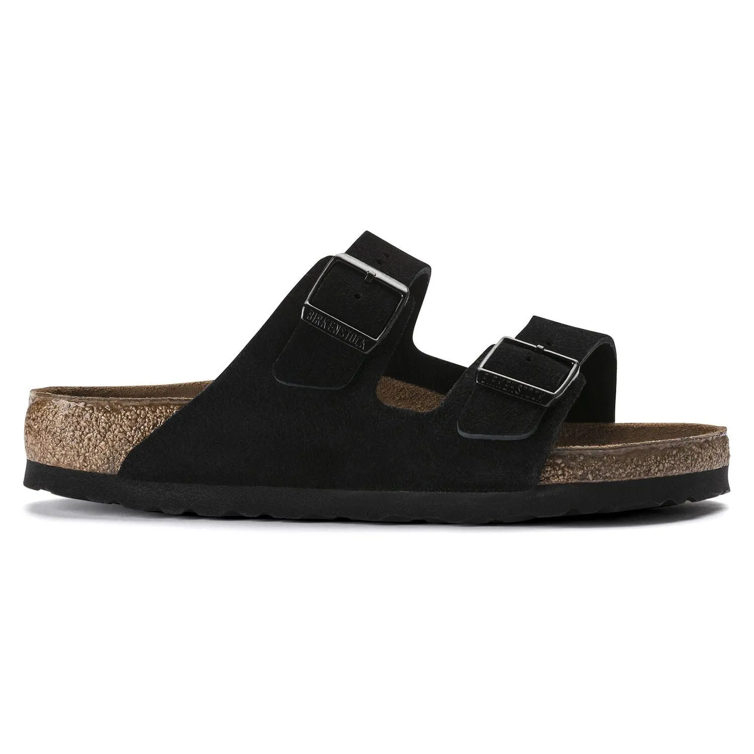 Birkenstock Arizona Soft Footbed Suede Black - Unisex