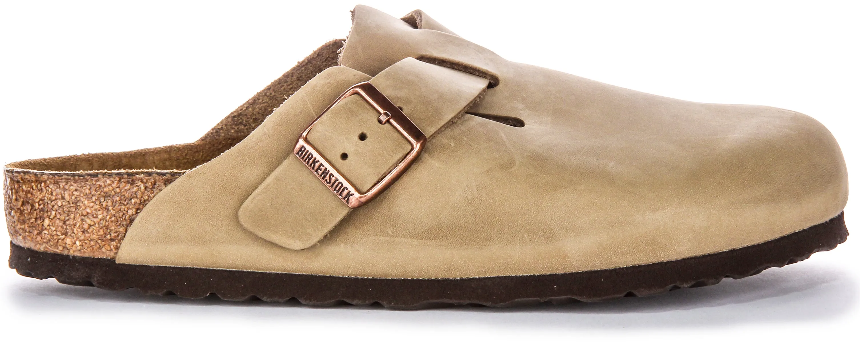 Birkenstock Boston Bs In Tobacco | Regular Fit