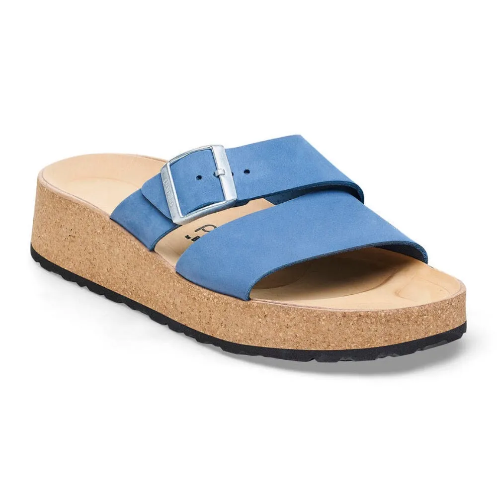 Birkenstock Women's Almina Nubuck Leather / Elemental Blue