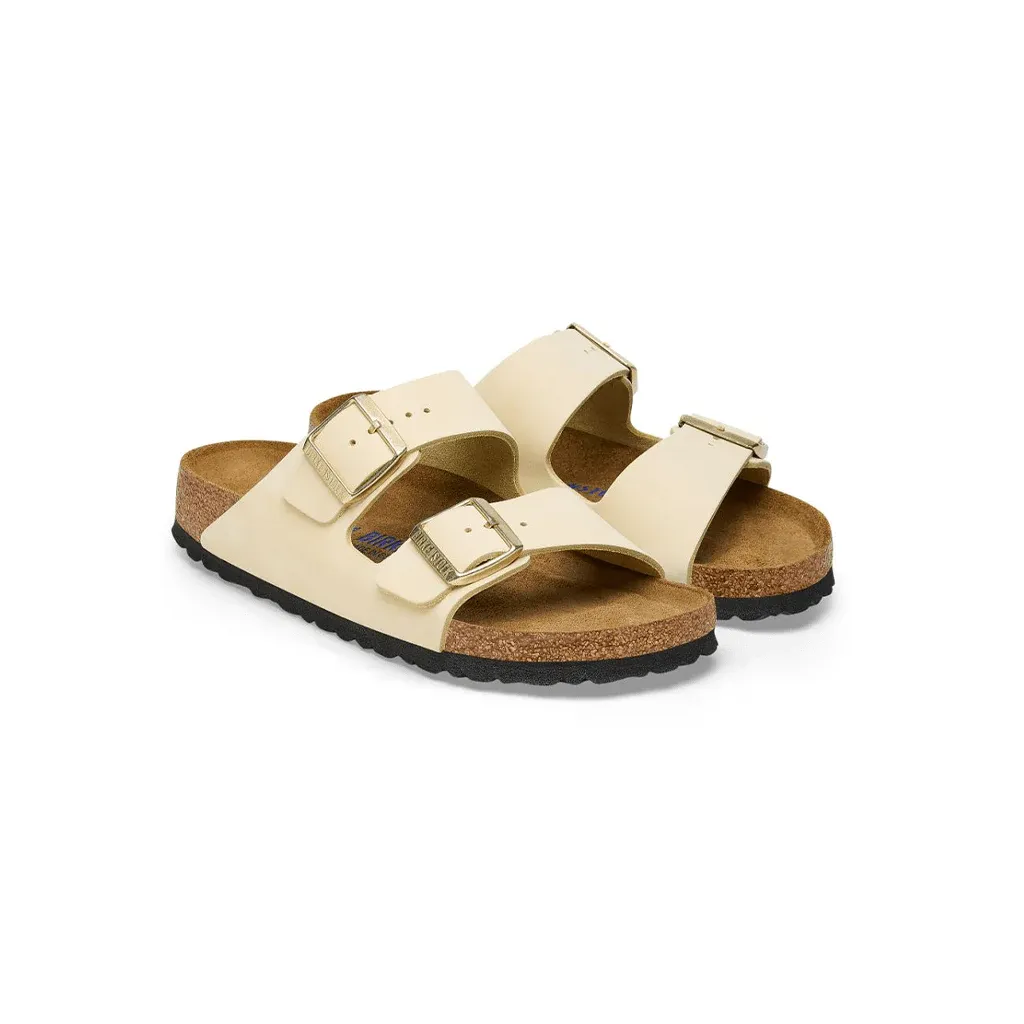 Birkenstock Women's Arizona Soft Footbed Sandal - Nubuck Leather