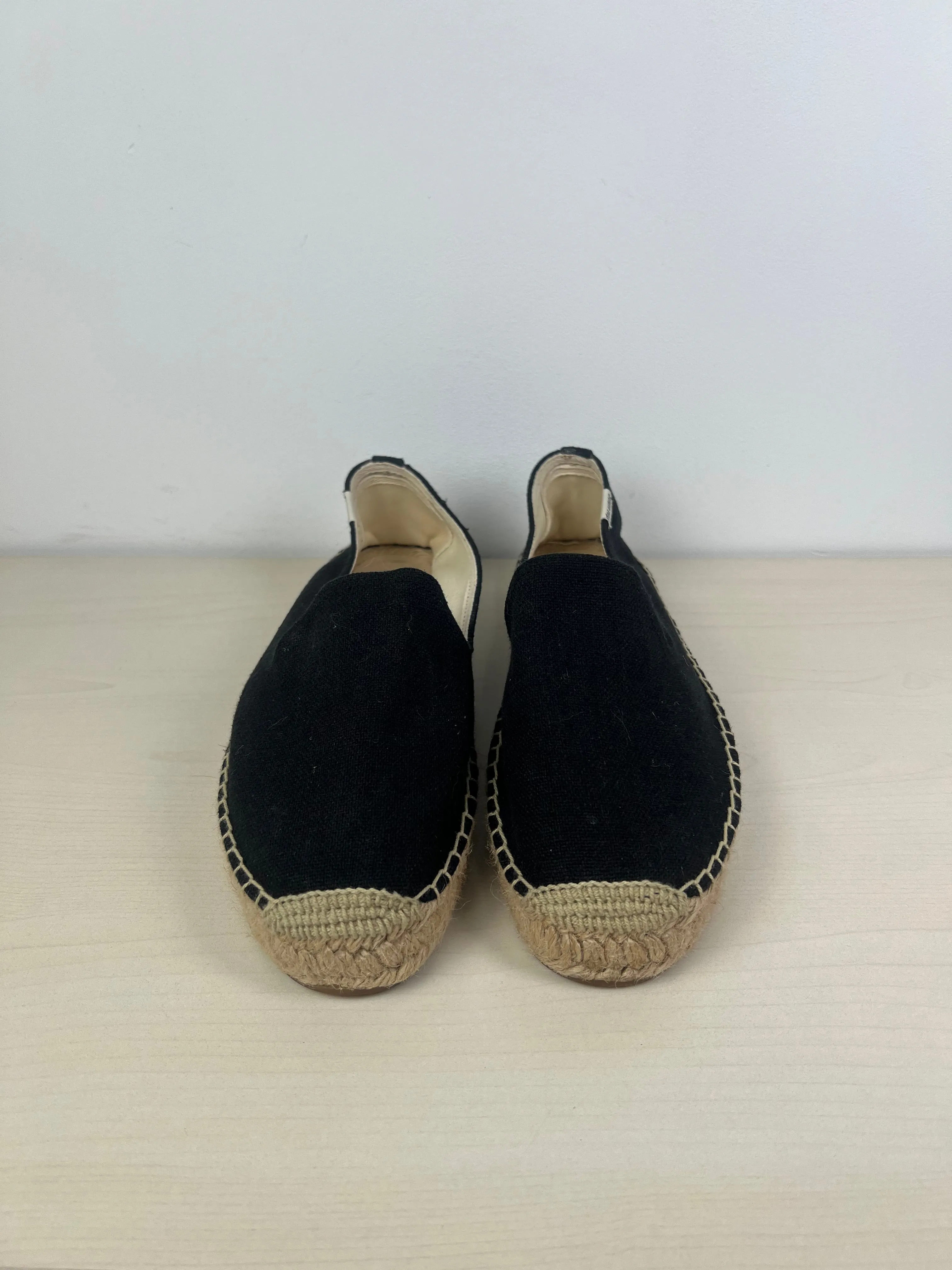 Black & Brown Shoes Flats Soludos, Size 11