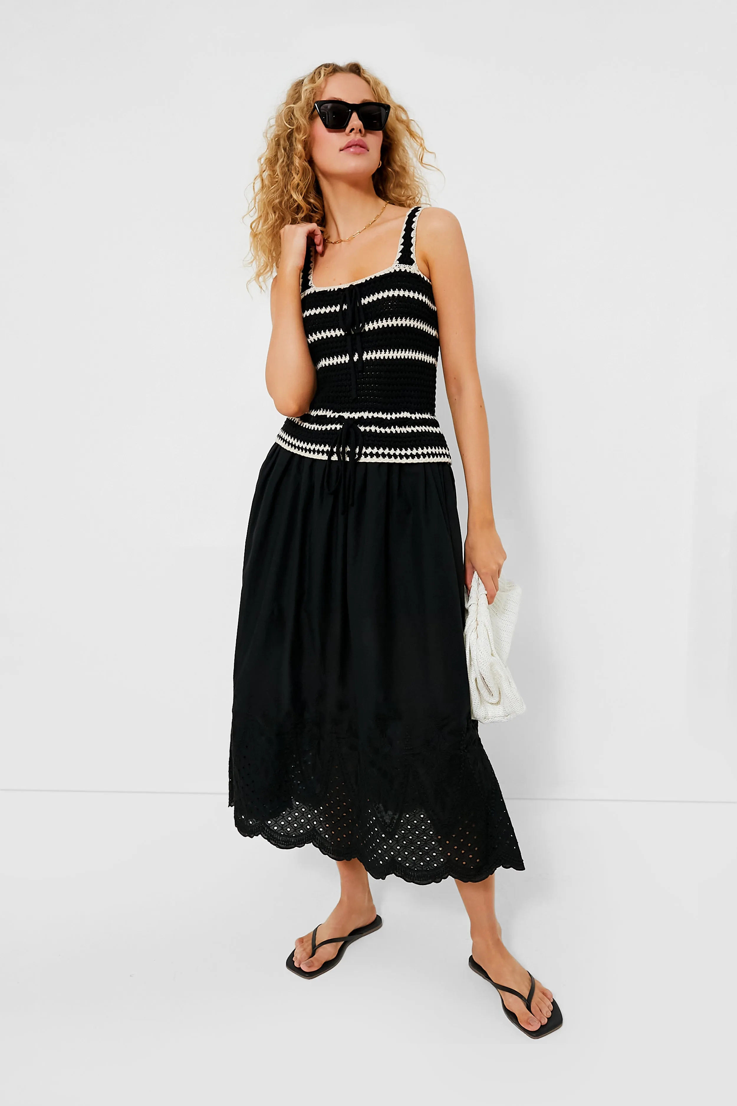 Black Natural Lucia Maxi Dress