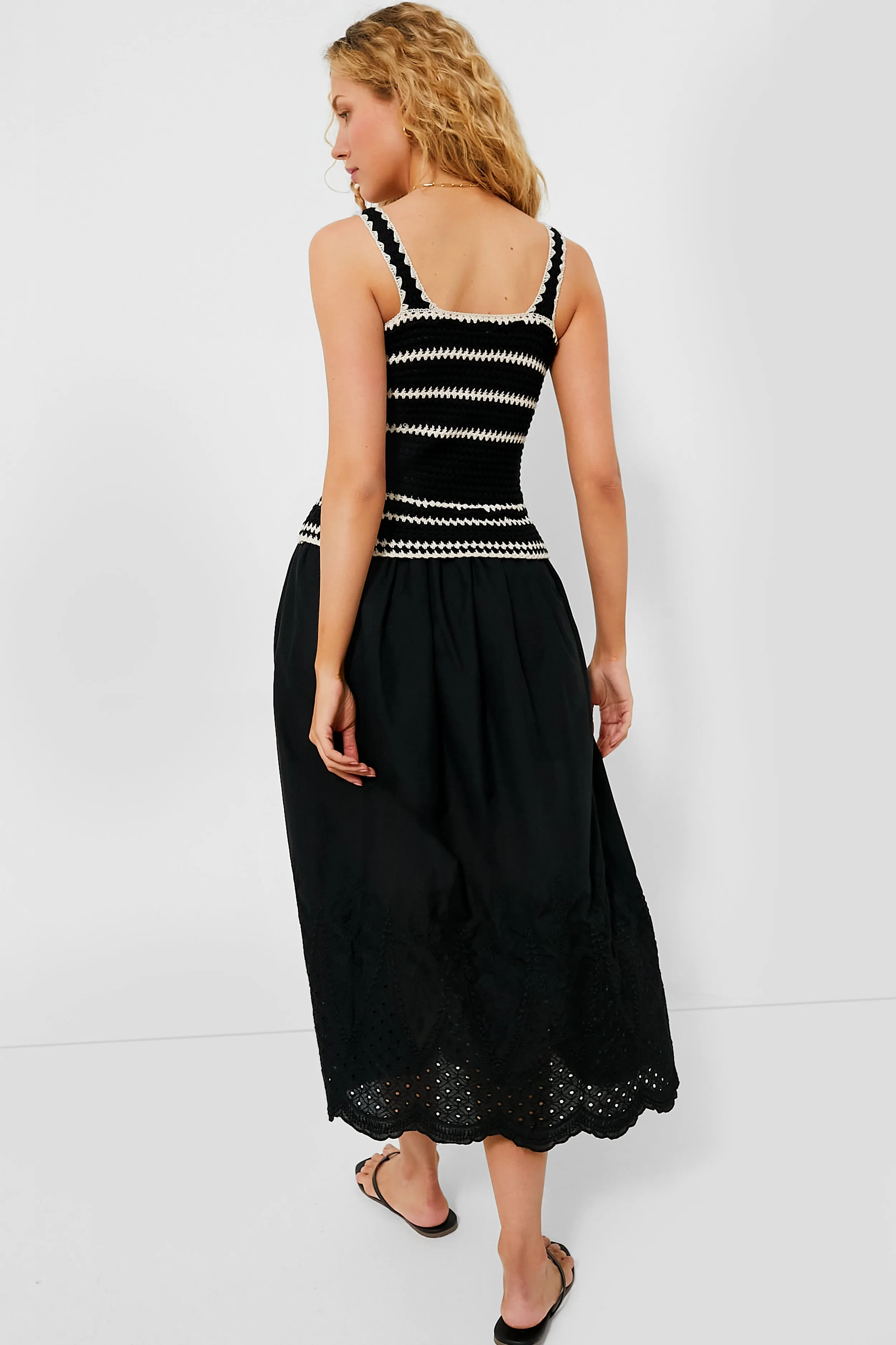 Black Natural Lucia Maxi Dress