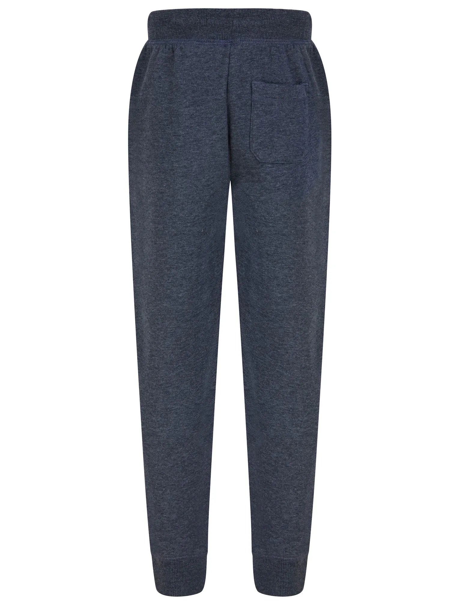 Boys Peckham Brushback Fleece Cuffed Joggers in Dark Navy Marl - Tokyo Laundry Kids