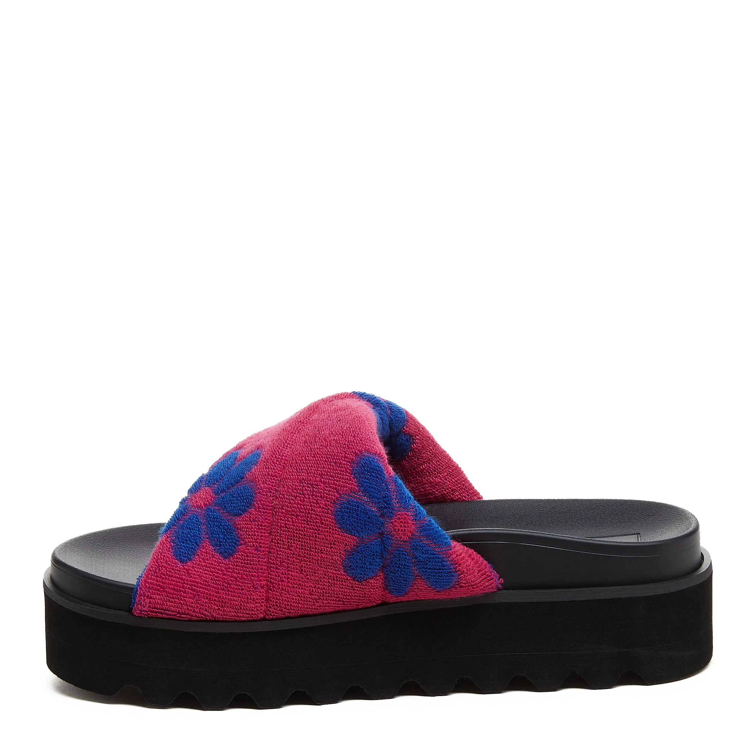 Breeze Hot Pink Slide Sandals