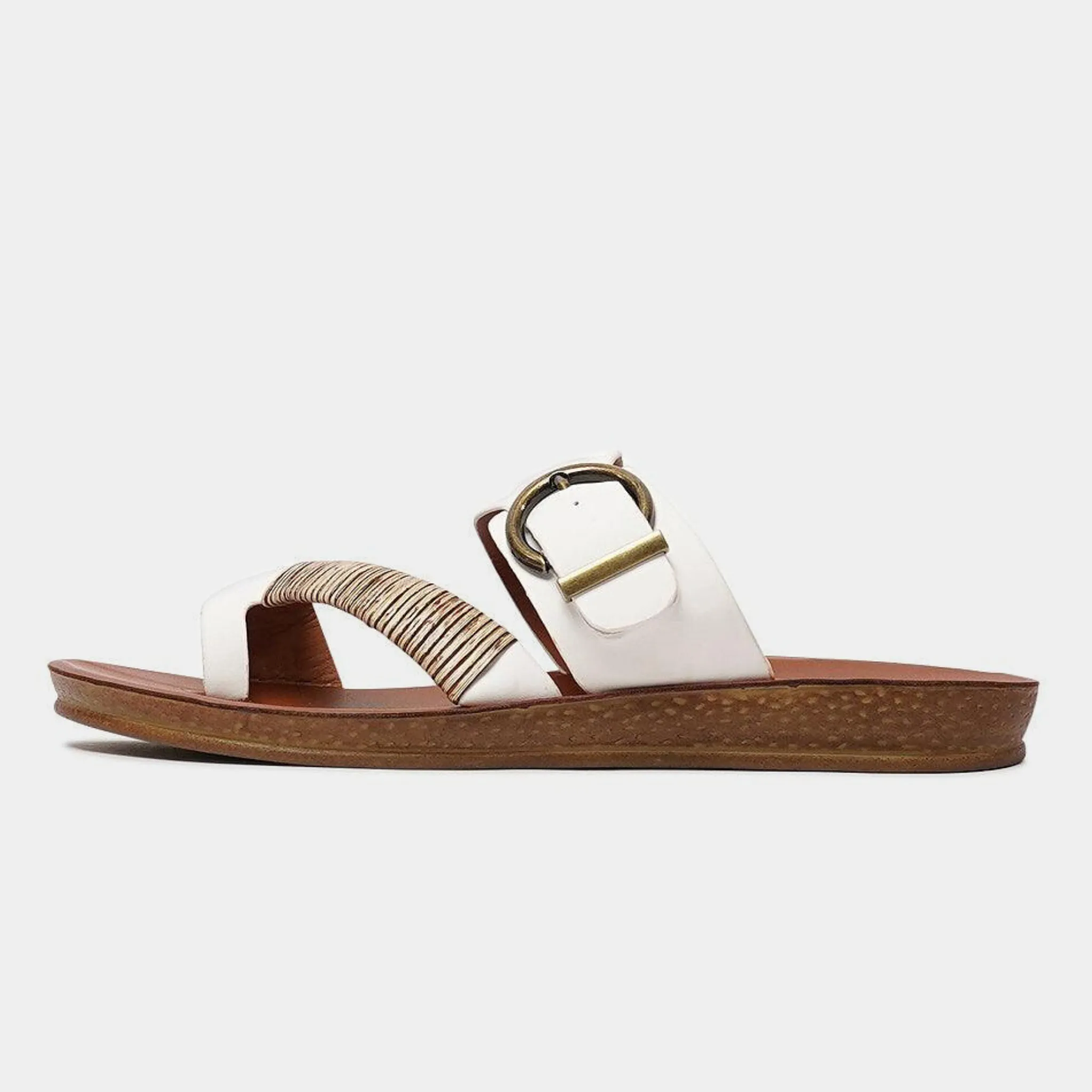 Bria Off White Sandals