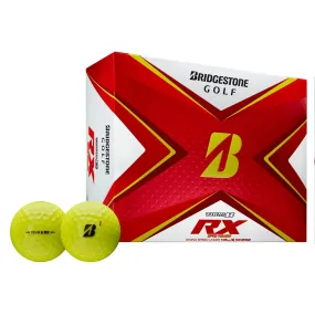 Bridgestone Tour B RX Golf Balls-Dozen Yellow