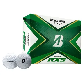 Bridgestone Tour B RXS Golf Balls-Dozen White