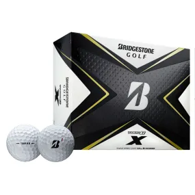 Bridgestone Tour B X Golf Balls-Dozen White