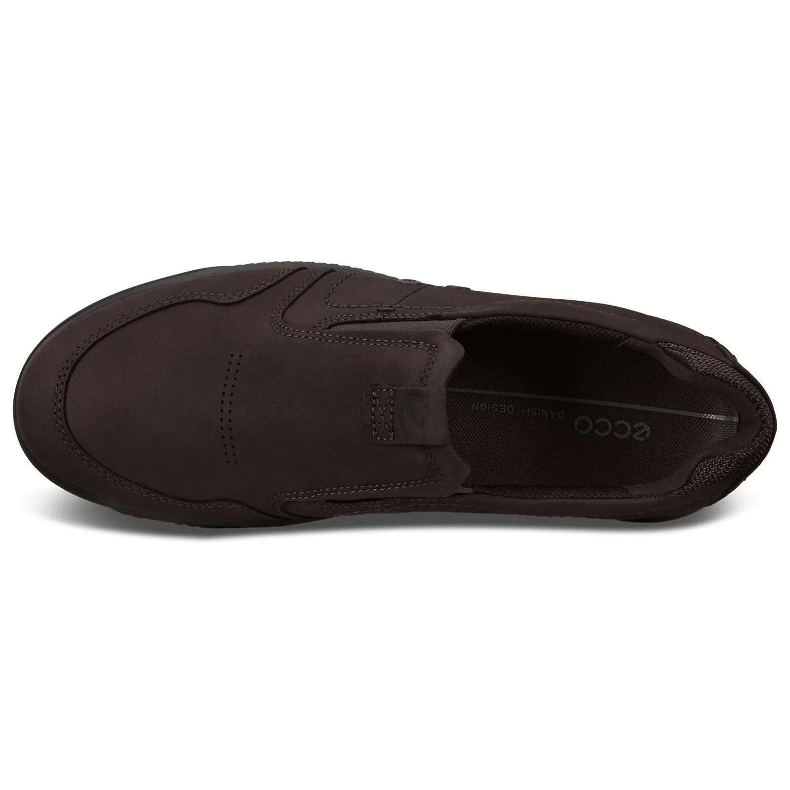 Byway Full Grain Leather Men's Slip-On Trainers