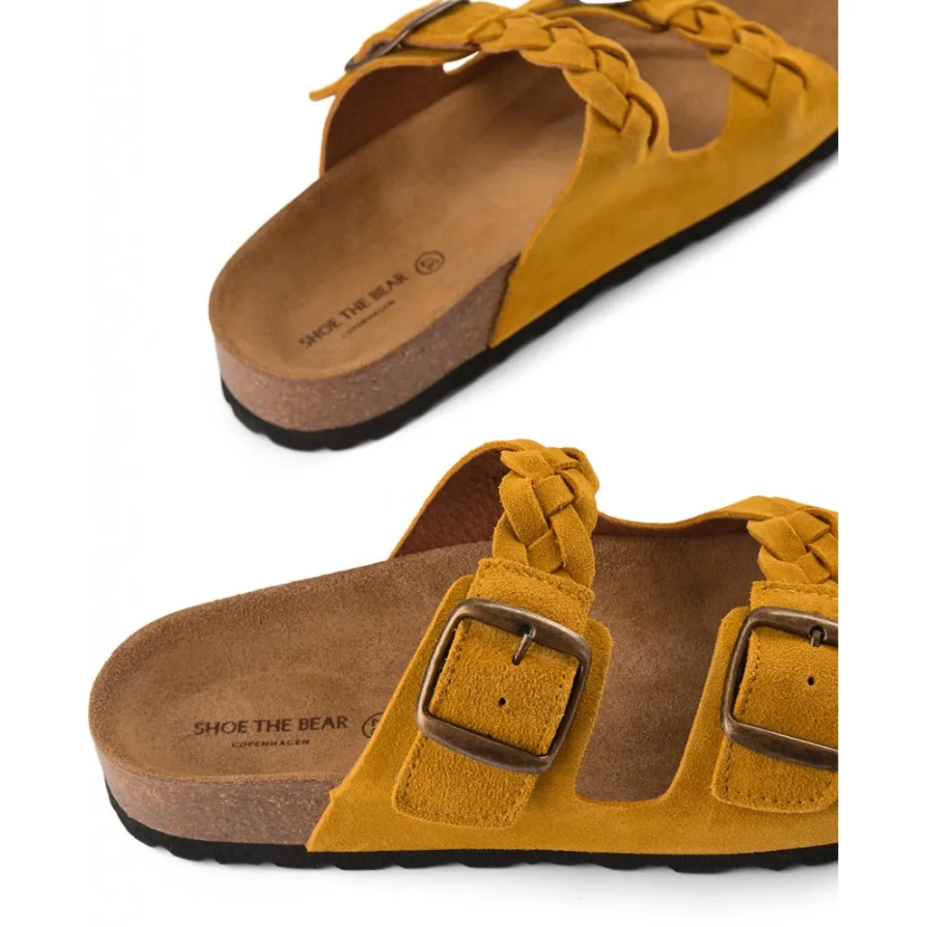 Cara sandal suede - YELLOW