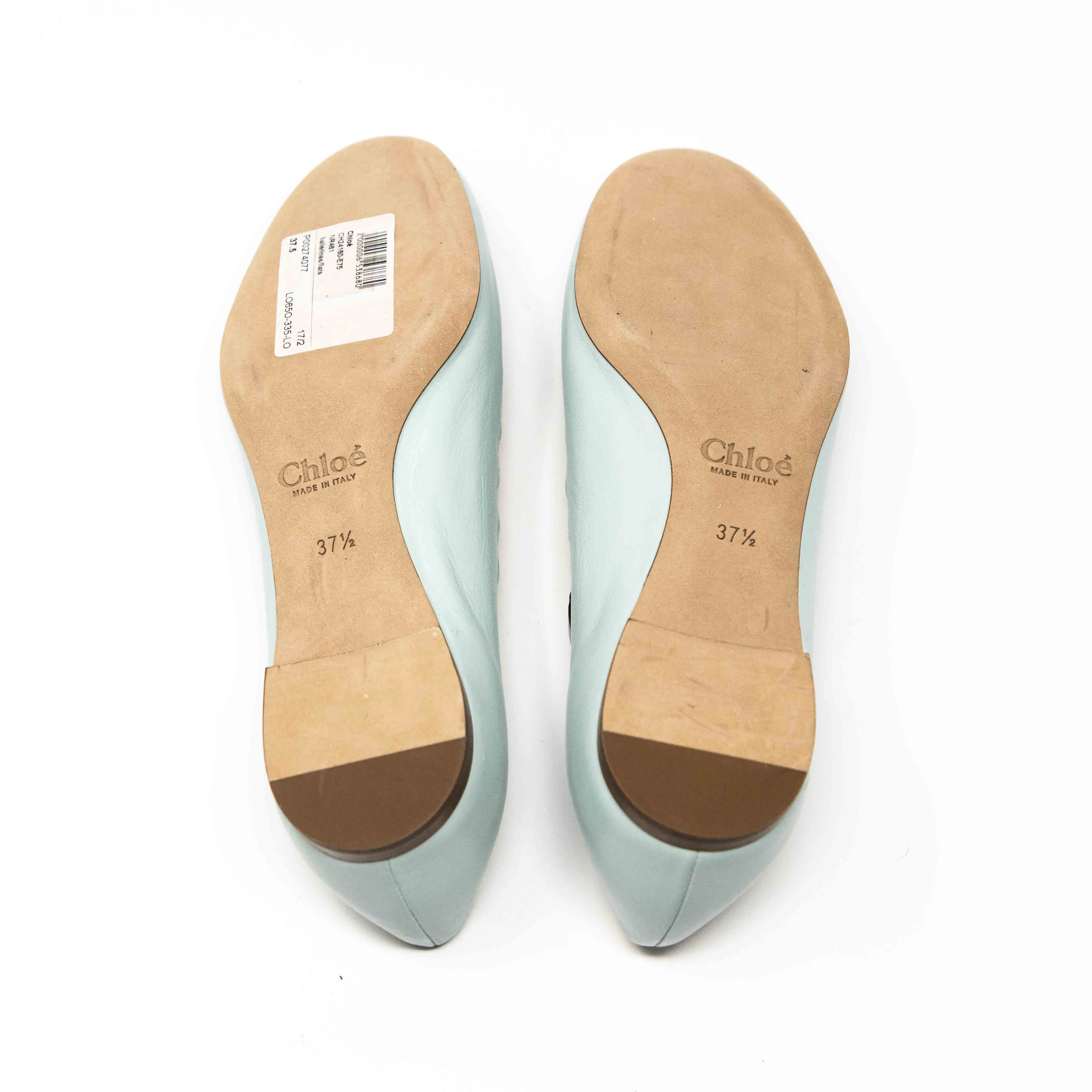 Chloe Blue Gabes Flats 37.5