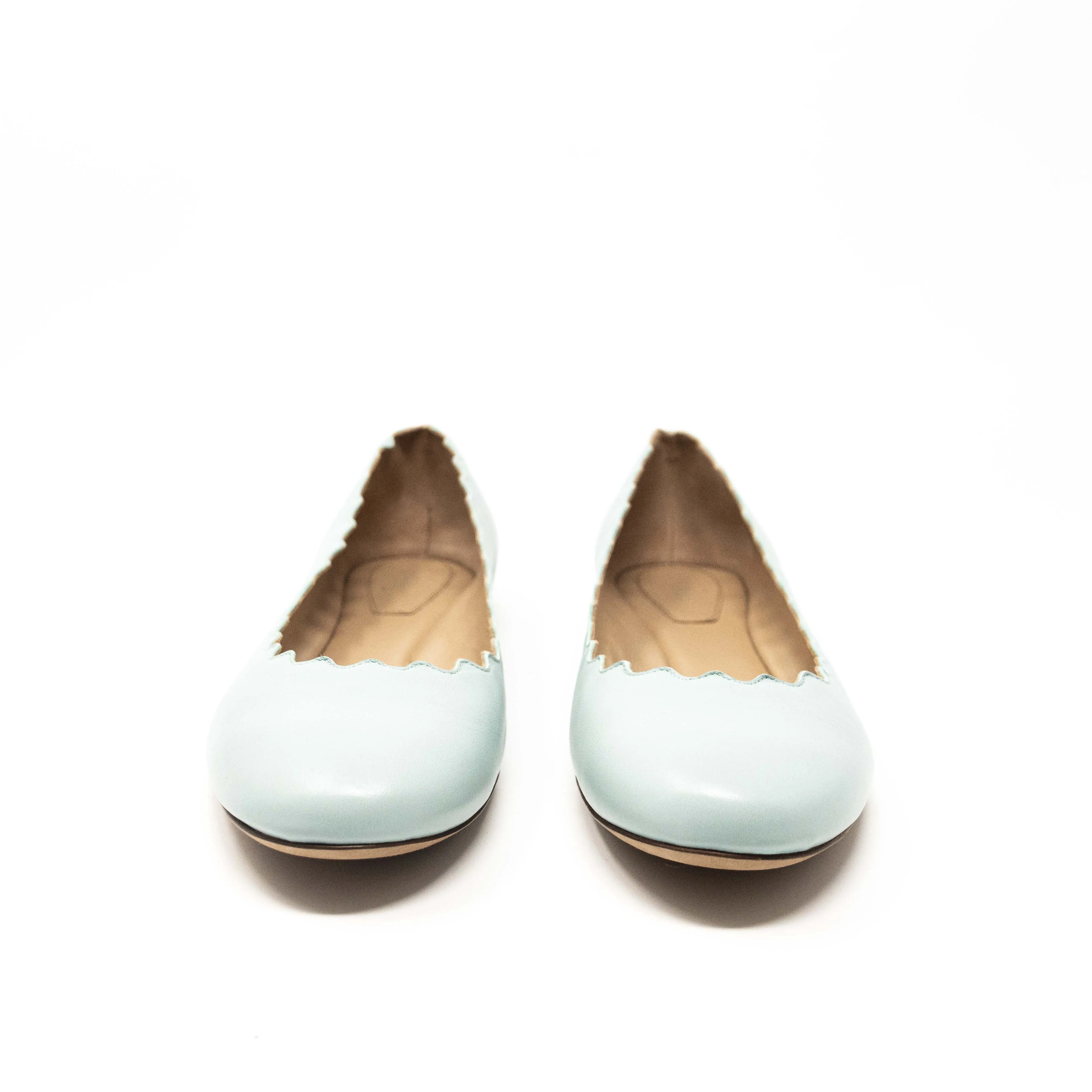 Chloe Blue Gabes Flats 37.5