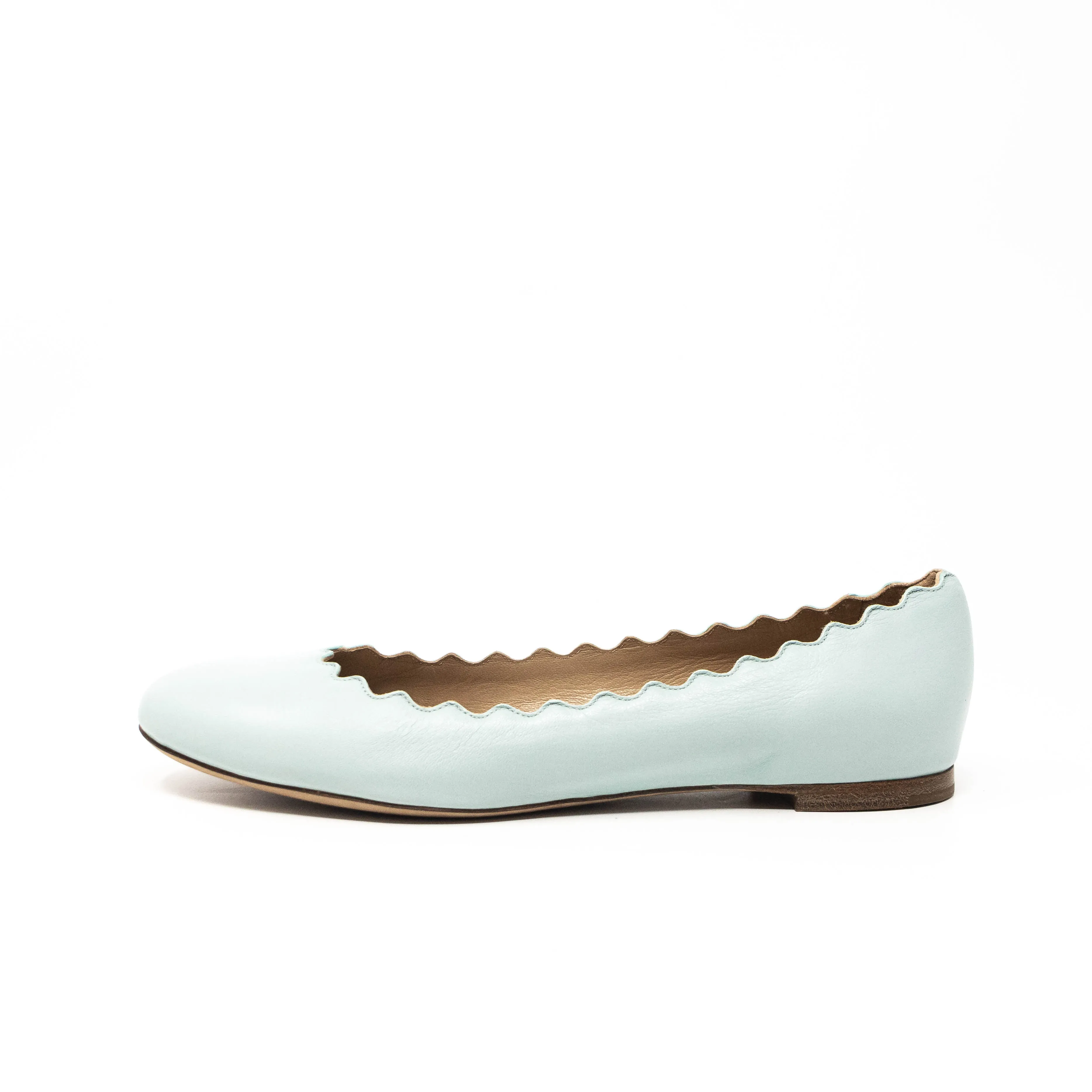 Chloe Blue Gabes Flats 37.5