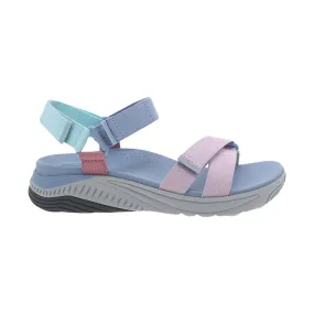 Dansko Women's Racquel Sandal - Sky Multi Webbing FINAL SALE